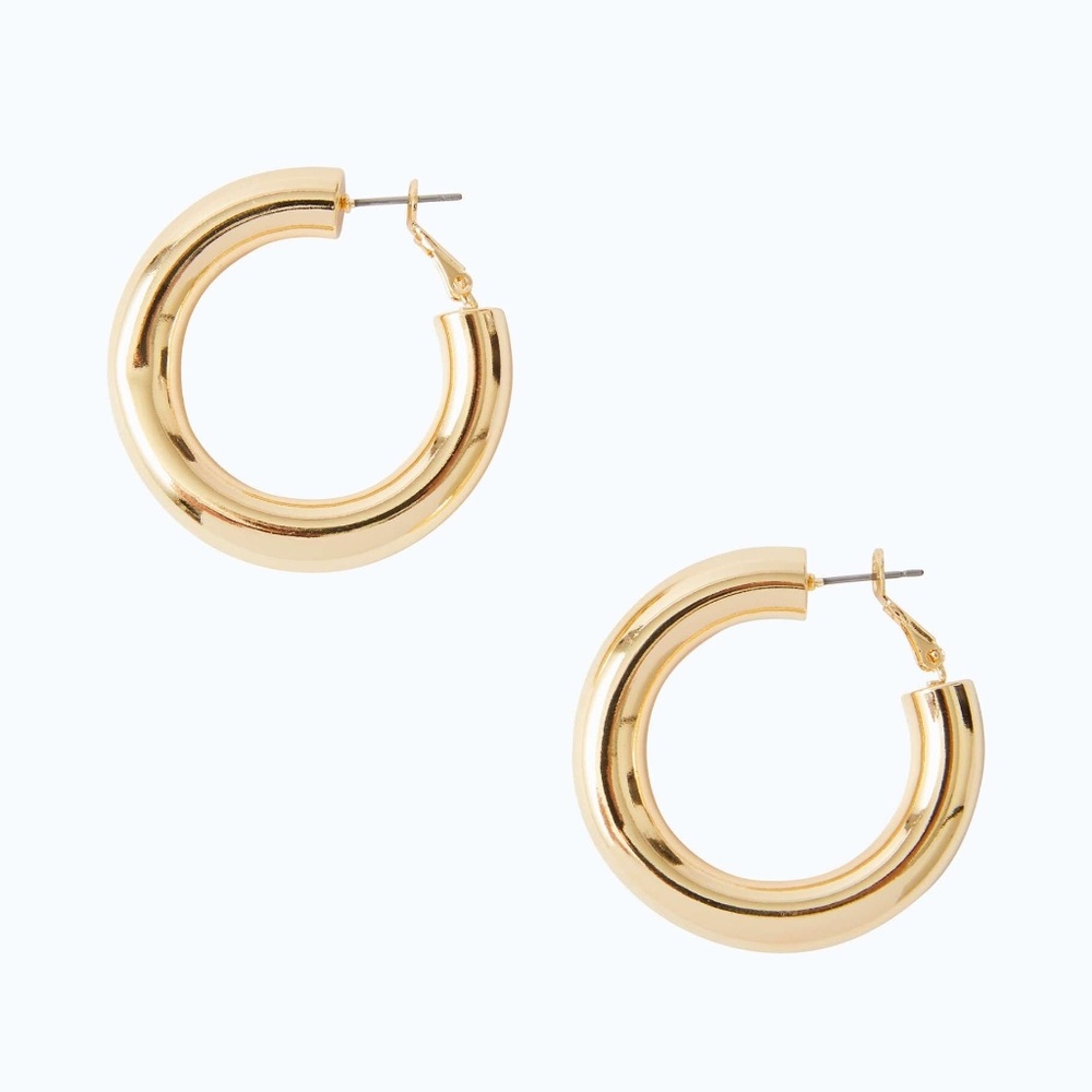 ISO LILLY PULITZER Maralago Hoop Earrings